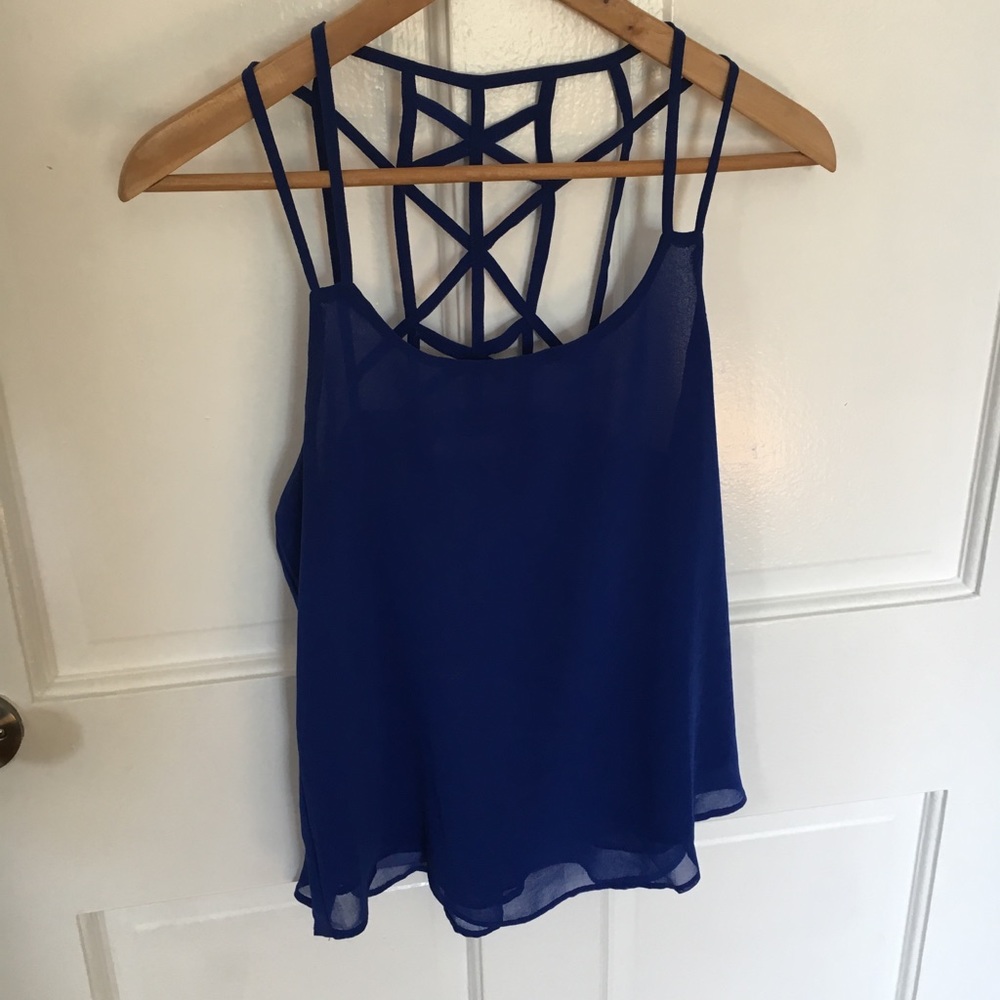 Royal blue tank 💙